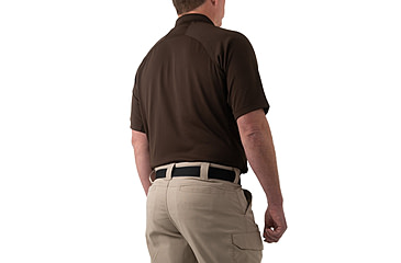 Image of First Tactical Performance Short Sleeve Polo - Mens, Regular, Kodiak Brown, 6XL, 112509-182-6XL-R