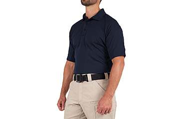 Image of First Tactical Performance Short Sleeve Polo - Mens, Regular, Midnight Navy, 6XL, 112509-729-6XL-R