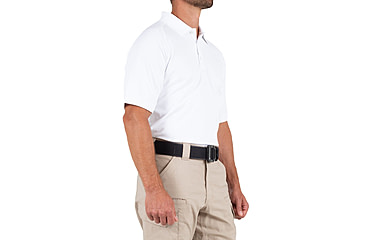 Image of First Tactical Performance Short Sleeve Polo - Mens, Regular, White, 5XL, 112509-010-5XL-R