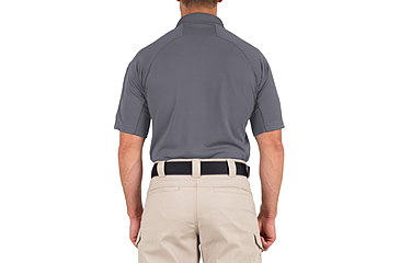 Image of First Tactical Performance Short Sleeve Polo - Mens, Regular, Wolf Grey, 6XL, 112509-036-6XL-R