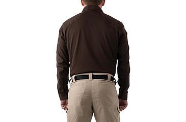 Image of First Tactical V2 PRO Performance Shirt, Tall - Mens, Kodiak Brown, Extra Large, 111015-182-XL-T