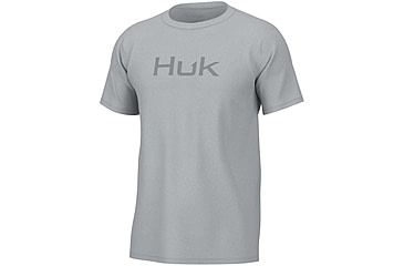 Image of HUK Performance Fishing Huk Logo Short Sleeve Shirt - Men's, Harbor Mist, Small, H1000390-034-S