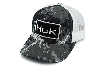 Image of HUK Performance Fishing Mossy Oak Stormwater Trucker - Men's, Moe Sw Midnight, 1, H3000504-979-1