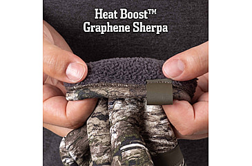 Image of Huntworth Colborne Heat Boost Windproof Hunting Pop-Top Glove - Mens, Tarnen, Extra Large, E-1436-TRN-XL