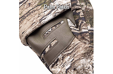 Image of Huntworth Colborne Heat Boost Windproof Hunting Pop-Top Glove - Mens, Tarnen, Extra Large, E-1436-TRN-XL