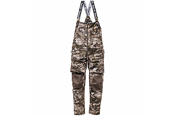 Image of Huntworth Mid Weight Windproof Soft Shell Bib Overalls - Mens, Tarnen, Large, E-9610-TRN-L