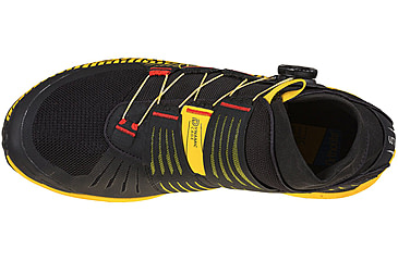 Image of La Sportiva Cyklon Trailrunning Shoes - Mens, Black/Yellow, 41, 46W-999100-41