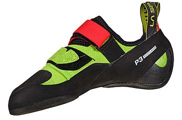 Image of La Sportiva Kubo Climbing Shoes - Mens, Goji/Neon, 45, 30H-314720-45