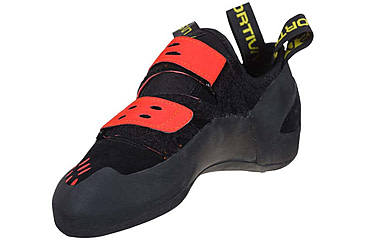 Image of La Sportiva Tarantula Climbing Shoes - Mens, Black/Poppy, 42.5, Medium, 30J-999311-42.5