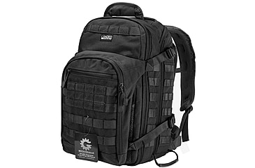 Image of Loaded Gear GX-600 Crossover Long Range Backpack, Sunglass/Goggle Compartment,, Black, 9.84 x 13 x 19.69 in BI12598