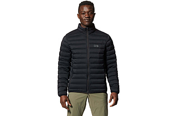 Image of Mountain Hardwear Deloro Down Jacket - Mens, Black, 2XL, 2004001010-BLACK-XXL