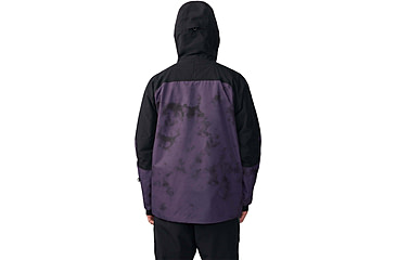 Image of Mountain Hardwear First Tracks Jacket - Mens, Blurple Ice Dye Print, Medium, 2043331598BIDP-M