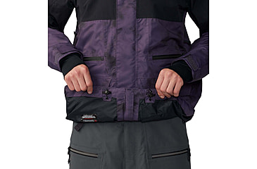 Image of Mountain Hardwear First Tracks Jacket - Mens, Blurple Ice Dye Print, Medium, 2043331598BIDP-M