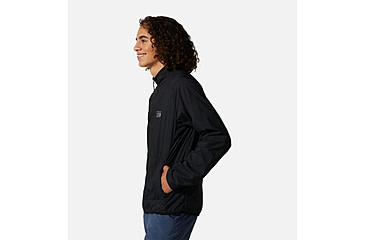 Image of Mountain Hardwear Kor AirShell Full Zip Jacket - Mens, Black, Extra Large, 1985041010-XL