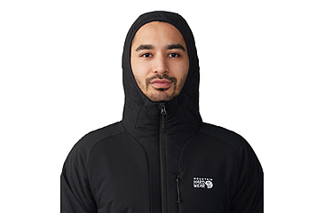 Image of Mountain Hardwear Kor Stasis Hoody - Mens, Black, Large, 2092151010-L