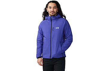 Image of Mountain Hardwear Kor Stasis Hoody - Mens, Klein Blue, Small, 2042941503-Klein Blue-S