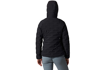 Image of Mountain Hardwear Stretchdown Hoody - Womens, Black, Small, 1943271010-S