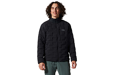 Image of Mountain Hardwear Stretchdown Jacket - Mens, Black, Small, 1942921010-S