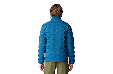 Image of Mountain Hardwear StretchDown Jacket - Mens, Dark Caspian, Large, 2104501418-L