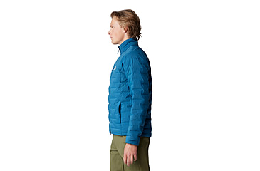 Image of Mountain Hardwear StretchDown Jacket - Mens, Dark Caspian, Large, 2104501418-L