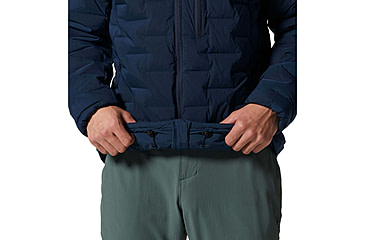 Image of Mountain Hardwear Stretchdown Jacket - Mens, Hardwear Navy, Medium, 1942921425HN-M