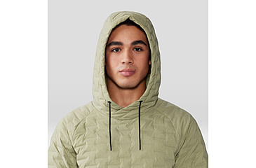 Image of Mountain Hardwear Stretchdown Light Pullover Hoody - Mens, Mantis Green, Large, 2057331361-L