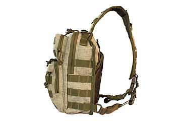 Image of Red Rock Outdoor Gear Rover Sling Backpack, Heather w/Olive Drab Trim, 80129ODH