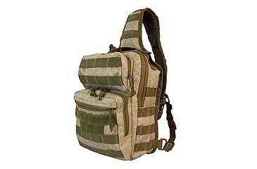 Image of Red Rock Outdoor Gear Rover Sling Backpack, Heather w/Olive Drab Trim, 80129ODH