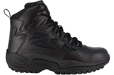 Image of Reebok Rapid Response RB 6in. Black Military Boot, Black, 9.5 RB8688-BLK-9.5-MEN-W