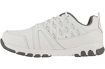 Image of Reebok Womens Sublite Work Steel Toe Athletic Shoes, White, 7.5, RB434-WHITE-7.5-Womens-W