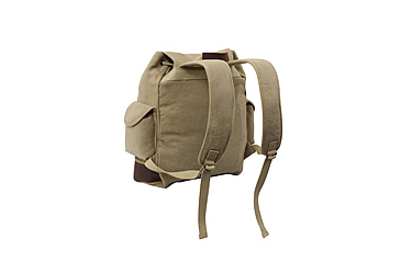 Image of Rothco Vintage Expedition Rucksack, Khaki, 8708-Khaki