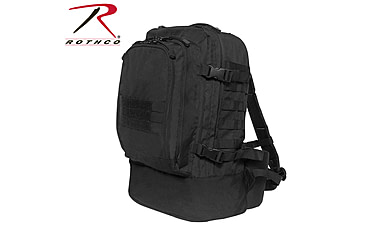 Image of  Rothco Skirmish 3 Day Assault Backpack, Black, 2641-Black