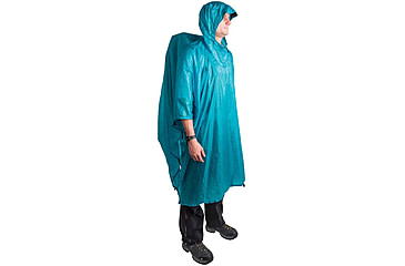 Image of Sea to Summit Ultra-Sil Nano Tarp Poncho-Pacific Blue