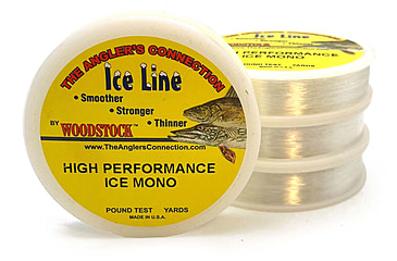 Image of Woodstock Line Mono Ice Line, 100Yd, Clear, 2lb, HPI-0100-002