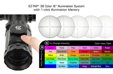 Image of Leapers Accu-Shot OP3 3-12X44 30mm Compact Scope, AO, IE, Glass UMOA, OP3-GM3124UMOA