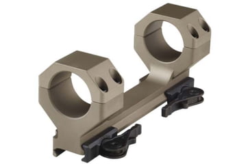 Image of American Defense Manufacturing AD-DELTA Scope Mount, Titanium Levers, 20 MOA, 34mm Ring Size, Flat Dark Earth, AD-DELTA-20MOA-34-FDE-TL