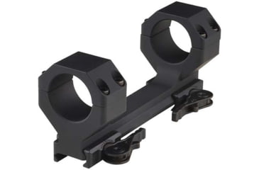 Image of American Defense Manufacturing AD-DELTA Scope Mount, Titanium Levers, 20 MOA, 34mm Ring Size, Black, AD-DELTA-20MOA-34-TL