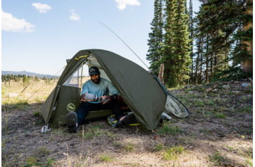 Image of Big Agnes Crag Lake SL2 Tent, Dark Olive, 2 Person, TCLSL223