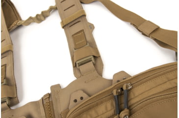 Image of Blue Force Gear RACKminus SAV-2 Chest Rig, Ten-Speed SR25 Mag Pockets, Coyote Brown, MM-TSP-CHESTRIG-SR25-01-CB