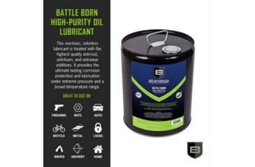 Image of Breakthrough Clean Technologies Battle Born High-Purity Oil, Lubricant &amp; Protectant - 5gl Pail, BTO-5GL