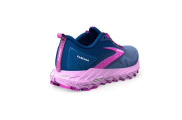 Image of Brooks Cascadia 17 Running Shoes - Womens, Navy/Purple/Violet, 7.5 Narrow, 1203921B449.075