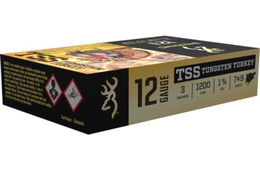 Image of Browning TSS, 12 Gauge, 1-3/4 oz, 3 in, Size 7-9, Centerfire Shotgun Ammo, 5, B193921230