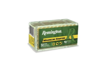 Image of Remington Magnum Rimfire .22 WMR 40 Grain Pointed Soft Point Brass Cased Rimfire Ammo, 2000 Rounds, 21172CASE