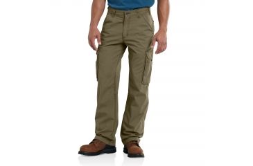 Image of Carhartt Force Tappen Cargo Pant for Mens, Burnt Olive, 33/30 101148-391-30-33