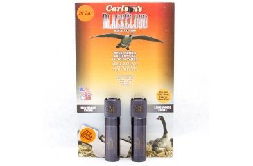 Image of Carlson's Choke Tubes Black Cloud Beretta/Benelli Mobil 20ga 2 Pack MR &amp; LR, Titanium 09122