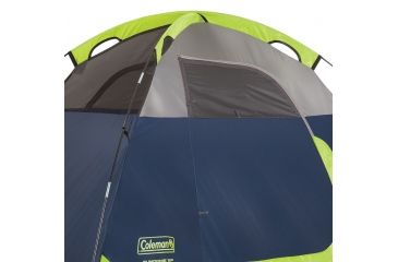 Image of Coleman Sundome 2-Person Tent w/ Rainfly, Navy/Grey, 7x5ft, 2000036415