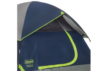 Image of Coleman Sundome 3-Person Tent w/ Rainfly, Navy/Grey, 7x7ft, 2000036414