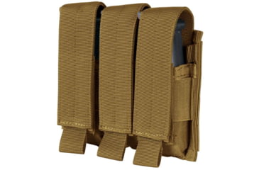 Image of Condor Outdoor Triple Pistol Mag Pouch, Coyote Brown, MA52-498