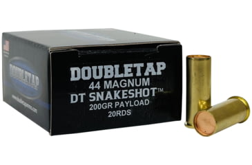 Image of Doubletap Ammunition .44 Magnum 200 grain Snake Shot Brass Cased Pistol Ammo, 20 Rounds, 44MSS2