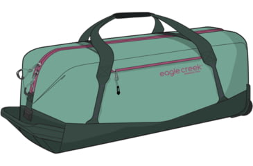 Image of Eagle Creek Migrate Wheeled Duffel Bag, Willow Green, 130L, EC0A5EKL064